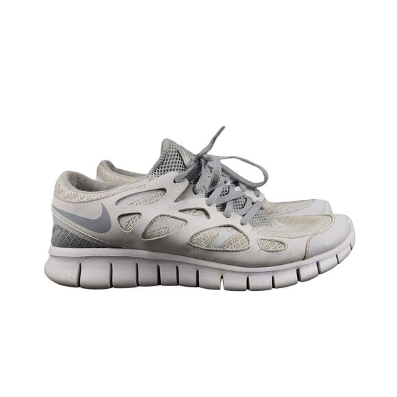 Nike Shoes Womens 9.5 Athletic Trainer Free Run 2 Sport Active Comfort White - Picture 1 of 13